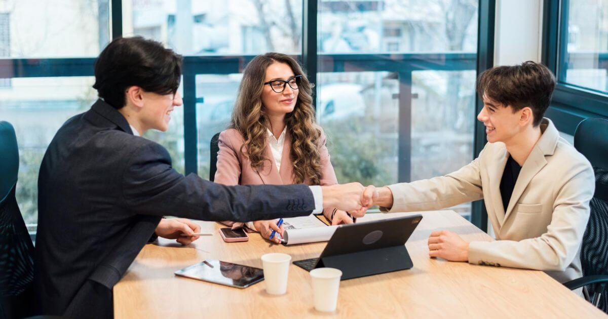 signing employment contract